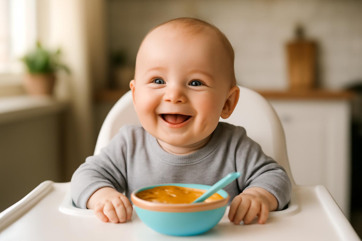 Domowe purée dla niemowląt po 6. miesiącu życia