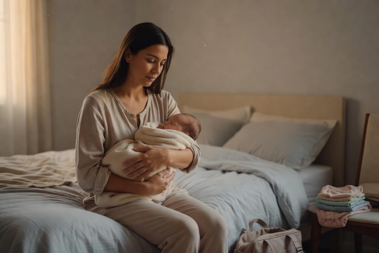 Emocje i wyzwania matki po powrocie z noworodkiem do domu